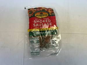 lot 393 image: G. Eckrich Smoked Sausage-2.44lb Family Pack
