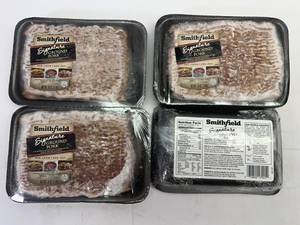 lot 406 image: G. 4x 1lb Smithfield Signature Ground Pork