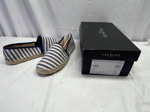 lot 56 image: LL. New Talbots Shoes 9M IndigoNatural-Izzy 2 Piece