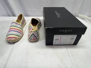 lot 59 image: LL. New Talbots Shoes 8M Multi Horizons-Keri Novelty Slide