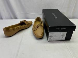 lot 73 image: JJ. New Talbots Shoes 7M Sand-Becca Tie