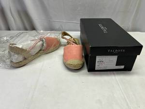 lot 75 image: JJ. New Talbots Shoes 7M Coral Reef-Ivy Elastic