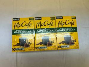 lot 82 image: MM. 3x 10 Kcups McCafe -Caf De Olla