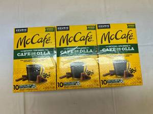 lot 83 image: MM. 3x 10 Kcups McCafe -Caf De Olla