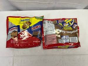lot 97 image: II. 2x 9.4 oz Baby Ruth, Crunch & Butterfinger (26Pieces Each)
