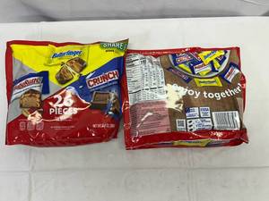 lot 99 image: II. 2x 9.4 oz Baby Ruth, Crunch & Butterfinger (26Pieces Each)