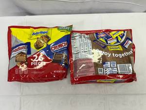 lot 101 image: II. 2x 9.4 oz Baby Ruth, Crunch & Butterfinger (26Pieces Each)