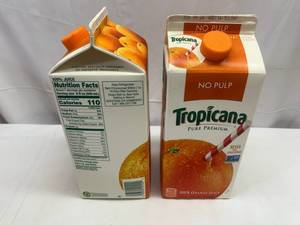 lot 152 image: 2x 59oz Tropicana Pure Premium Orange Juice-No Pulp
