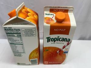 lot 153 image: 2x 59oz Tropicana Pure Premium Orange Juice-No Pulp