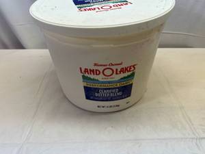 lot 157 image: D. 8lbs Land O Lakes Clarified Butter