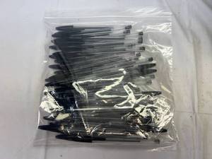 lot 168 image: 50x Bic Cristal Xtra Smooth Black Pens