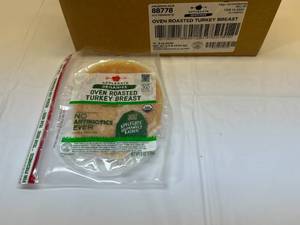 lot 413 image: D. 12x 6oz Applegate Organics Oven Roasted Turkey Breast