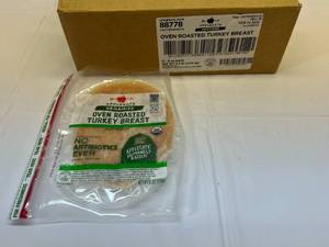 lot 414 image: D. 12x 6oz Applegate Organics Oven Roasted Turkey Breast