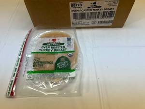 lot 417 image: D. 12x 6oz Applegate Organics Oven Roasted Turkey Breast