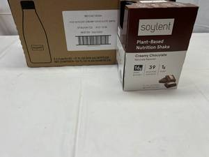 lot 298 image: MM. 3x 4 packs 11oz Soylent Nutrition Shake-Creamy Chocolate
