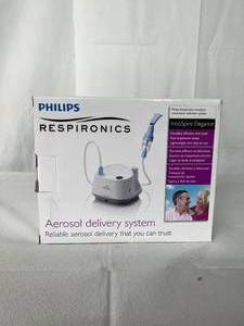 lot 31 image: Philips Respironics&nbsp1104388 InnoSpire Elegance Aerosol Delivery System Compressor Nebulizer - In Great Condition