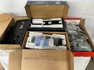lot 39 image: Lot of Various TV Monitor Wall Mounts - Appear Open Box Returns