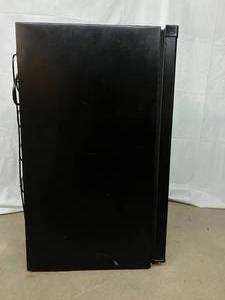 lot 42 image: Haier ESR042PBB 4.1 cu. ft. Compact Household Refrigerator Mini Fridge with Freezer - Black - Inside Very Clean  Great Working Condition