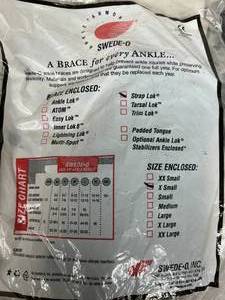 lot 50 image: Lot of NEW Mixed Brand & Sizes Orthopedic Binders and Ankle Braces (Swede-O, Procare)