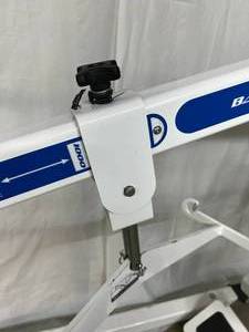 lot 61 image: MSRP $3500 Linak Lift and Transfer Bariatric Battery Powered Electric Patient Lift - Lifts From 750-1000lbs - Think Car Engines  Comes With Charger - Great Working Condition