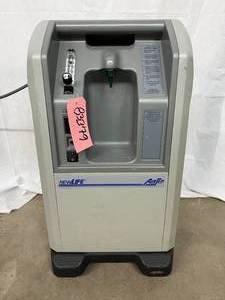 lot 66 image: MSRP $2000 AirSep NewLife Mobile 5 Liter Oxygen Concentrator - In Great Working Condition