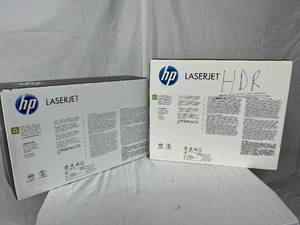 lot 77 image: NEW In Boxes HP Laserjet 642A Magenta&nbspPrint Cartridge and 51X Black High Volume Print Cartridge