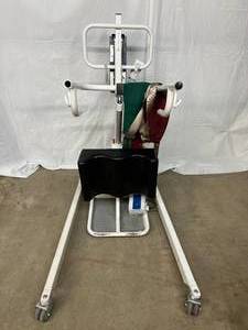 lot 79 image: MSRP $2000 Hill-Rom P44401B Trans-Lift Resident Sit To Stand Assist - 400 lbs. Weight Capacity With Sling & Charger - Good Working Condition