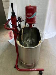 lot 84 image: Ferno Ille TP100 36-Gallon Immersion Hydrotherapy Unit Turbine Whirlpool Tub - In Great Working Condition