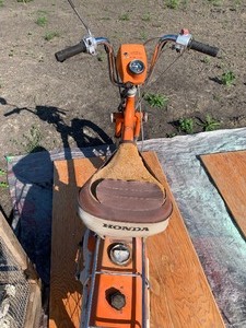 Honda Express motorbike