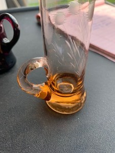 Shot glasses and crystal platters