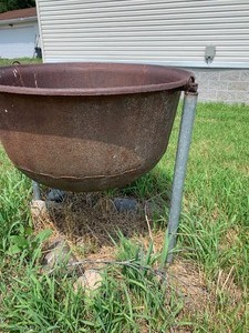 Huge cauldron
