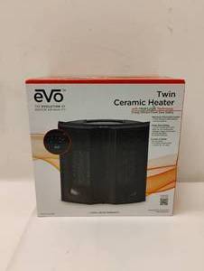NEW EVO TWIN CERAMIC HEATER