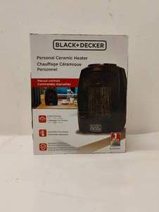 NEW BLACK AND DECKER CERAMIC HEATER