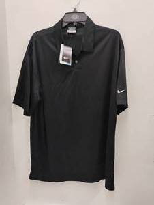 NEW NIKE GOLF POLO SHIRT SIZE XL BLACK