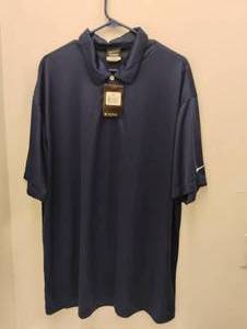 NEW NIKE GOLF POLO SHIRT SIZE XXL BLUE