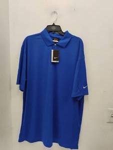 NEW NIKE GOLF POLO SHIRT SIZE XXL LIGHT BLUE