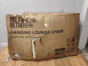 NEW ISLAND RETREAT HANGING LOUNGE CHAIR