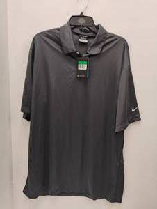 NEW NIKE GOLF POLO SHIRT SIZE XL GRAY