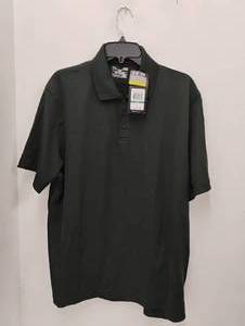 NEW UNDER ARMOUR POLO SHIRT SIZE LARGE BLACK