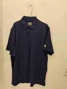 NEW UNDER ARMOUR POLO SHIRT SIZE XL BLUE