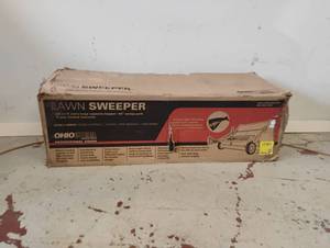NEW OHIO STEEL INDUSTRIES PROFESSIONAL GRADE LAWN SWEEPER