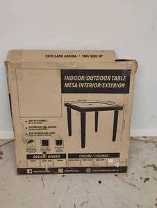 NEW INDOOROUTDOOR TABLE