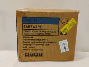 NEW PIONEER WOMEN SWEET ROSE 6PC STORAGE SET