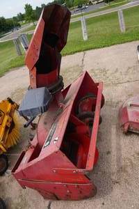 lot 81 image: Olathe PTO Drive Snow Thrower Attachment