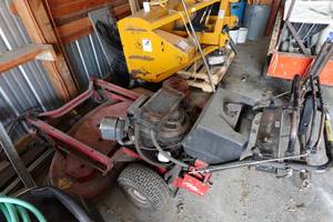 lot 107 image: Toro Proline 44 Gas Walk Behind Commercial Mower