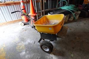 lot 174 image: Snow Ex Walk Behind Salt Spreader