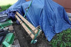 6 Tow Behind Solid Tine Rake
