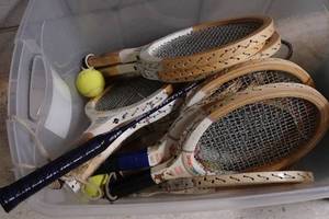 Wood Student Tennis Rackets