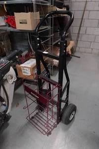 2-Wheel Dolly with Wire Rack