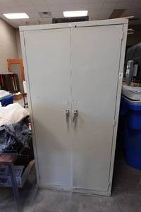 Large 2 Door Metal Cabinet